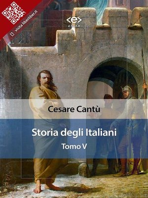 cover image of Storia degli italiani. Tomo V